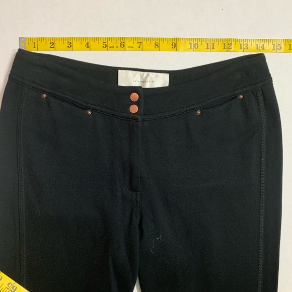 Anthropologie Leifsdottir Black Crop Dress Pants - Picture 4 of 7